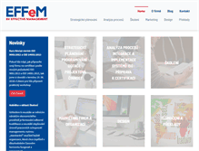 Tablet Screenshot of effem.cz